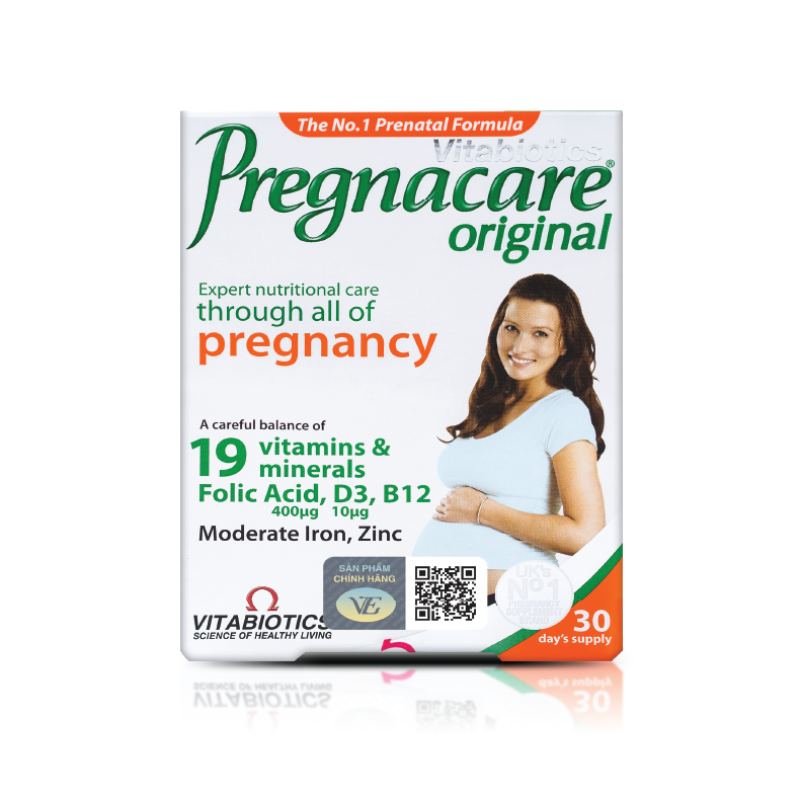 Tìm hiểu về viên uống Pregnacare original